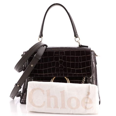 Chloe Faye Small Crocodile